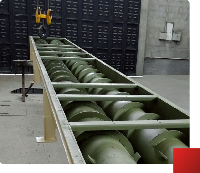 Transportador Sinfín para la Minería