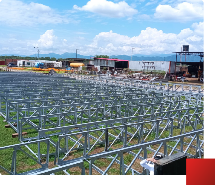 Plataformas metálicas o pasarelas